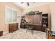 Functional home office with built-in desk and storage at 1534 E Sweet Citrus Dr, Queen Creek, AZ 85140