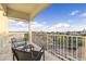 Balcony with mountain views and outdoor furniture at 15831 E Thistle Dr, Fountain Hills, AZ 85268