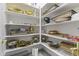 Well-organized pantry with ample shelving for storage at 15831 E Thistle Dr, Fountain Hills, AZ 85268