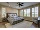 Main bedroom with large windows and mountain views at 17676 E Woolsey Way, Rio Verde, AZ 85263