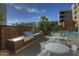 Outdoor grilling area with tables and seating at 200 W Portland St # 1312, Phoenix, AZ 85003