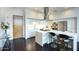 Modern kitchen with white cabinetry, stainless steel appliances and an island at 200 W Portland St # 1312, Phoenix, AZ 85003