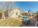 Backyard with playset and sitting area at 2185 E Hazeltine Way, Gilbert, AZ 85298