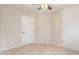 Bedroom with hardwood floors and ceiling fan at 2298 E Hazeltine Way, Chandler, AZ 85249