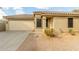 Front view of a house with a garage and driveway at 2298 E Hazeltine Way, Chandler, AZ 85249