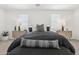 Cozy bedroom featuring a well-dressed bed, modern nightstands, and comfortable lighting at 2324 W Moody Trl, Phoenix, AZ 85041