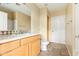 Clean bathroom with tiled floors and updated vanity at 2989 N 44Th St # 2001, Phoenix, AZ 85018