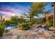 Stunning backyard with a pool, spa, and mountain views at 39863 N 105Th Pl, Scottsdale, AZ 85262