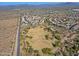 Aerial view of a community park with empty field at 4119 E Barwick Dr, Cave Creek, AZ 85331