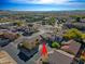 Aerial view highlighting home's location and neighborhood amenities at 4119 E Barwick Dr, Cave Creek, AZ 85331