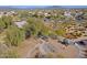 Aerial view of a park with playground and basketball court at 4119 E Barwick Dr, Cave Creek, AZ 85331