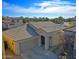 Single-story home with a two-car garage and desert landscaping at 4119 E Barwick Dr, Cave Creek, AZ 85331