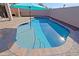 Clean lines and refreshing blue water in this inviting pool at 4119 E Barwick Dr, Cave Creek, AZ 85331