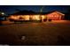 Attractive single-story home at night with festive lights at 437 E Marconi Ave, Phoenix, AZ 85022