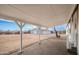 Covered patio with brick pavers, offering a relaxing outdoor space at 5089 E 26Th Ave, Apache Junction, AZ 85119