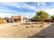 Spacious backyard with gravel and desert landscaping at 5519 W Elgin St, Chandler, AZ 85226