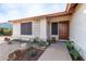 Front entry of a one-story house with landscaping at 5519 W Elgin St, Chandler, AZ 85226