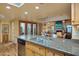 Spacious kitchen with granite countertops and double sink at 5777 N 78Th Pl, Scottsdale, AZ 85250