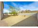 Expansive backyard with mountain views and gravel at 605 N Star Ct, Apache Junction, AZ 85119