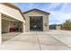 Extra-large garage with workshop area and storage at 605 N Star Ct, Apache Junction, AZ 85119