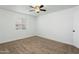 Bedroom with carpeted floor and ceiling fan at 623 W Guadalupe Rd # 223, Mesa, AZ 85210