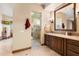 Elegant bathroom with soaking tub and walk-in shower at 6601 E Valley Vista Ln, Paradise Valley, AZ 85253