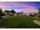 Expansive green lawn, providing ample space for recreation and relaxation at 6601 E Valley Vista Ln, Paradise Valley, AZ 85253