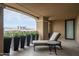 Peaceful balcony offering scenic city views at 7175 E Camelback Rd # 601, Scottsdale, AZ 85251