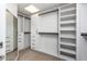 Large walk-in closet with ample shelving and hanging space at 7175 E Camelback Rd # 601, Scottsdale, AZ 85251