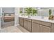 Modern bathroom with double vanity and view of bedroom at 8448 W Candlewood Way, Florence, AZ 85132