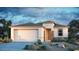 Single-story home with attached garage and desert landscaping at 12239 W Lonesome Trl, Peoria, AZ 85383