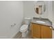 Modern bathroom with granite vanity and updated fixtures at 13033 W Avalon Dr, Avondale, AZ 85392