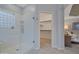 Modern bathroom with walk-in shower and spacious closet at 13600 N Fountain Hills Blvd # 604, Fountain Hills, AZ 85268