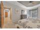 Bright bedroom with access to hallway and patio at 13600 N Fountain Hills Blvd # 604, Fountain Hills, AZ 85268