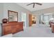 Bright bedroom with mirrored closet doors and ensuite access at 13600 N Fountain Hills Blvd # 604, Fountain Hills, AZ 85268
