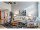 Bright living room with comfortable seating and large artwork at 13600 N Fountain Hills Blvd # 604, Fountain Hills, AZ 85268