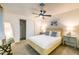 Bright bedroom with a queen bed and spacious closet at 1720 W Sunnyslope Ln, Phoenix, AZ 85021