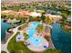 Community resort-style pool with surrounding lounge areas at 20571 N Lemon Drop Dr, Maricopa, AZ 85138