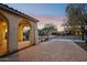 Brick paver driveway and walkway leading to home entrance at 2317 N Beverly Pl, Buckeye, AZ 85396