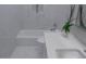 Bathroom with soaking tub, toilet and vanity at 26811 N 41St Ct, Cave Creek, AZ 85331