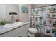 Bathroom with granite countertop and a shower/tub combo at 307 E Impala Ct, Casa Grande, AZ 85122