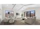 Open concept living space with dining area and access to backyard at 685 E Greenback Dr, San Tan Valley, AZ 85140