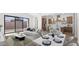 Bright and airy living area with sliding glass doors to backyard at 685 E Greenback Dr, San Tan Valley, AZ 85140