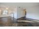 Living room with tile floors and access to kitchen at 6920 E 4Th St # 105, Scottsdale, AZ 85251