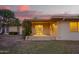 Inviting patio with access from the interior of the home at 9425 W Sandstone Dr, Sun City, AZ 85351