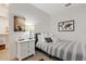 Bright bedroom with a comfortable bed and built-in closet at 9540 E Spiral Ave, Mesa, AZ 85212