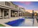 Large backyard patio adjacent to the pool at 9540 E Spiral Ave, Mesa, AZ 85212
