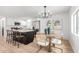 Modern kitchen with white cabinets and island at 1031 S 98Th St, Mesa, AZ 85208