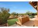 Outdoor BBQ area with a beautiful view at 12605 E Kalil Dr, Scottsdale, AZ 85259