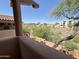 Stunning view from balcony overlooking desert landscape at 13227 N Mimosa Dr # 117, Fountain Hills, AZ 85268